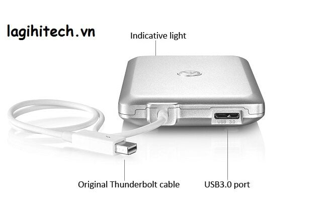 SSD Di Động Thunderbolt 1TB hinh anh 2