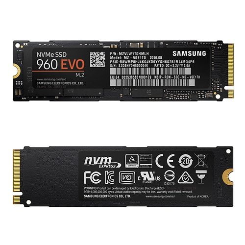 1tb Samsung 960 M2 SAMSUNG 960 EVO 1TB NVMe PCI-Express X4