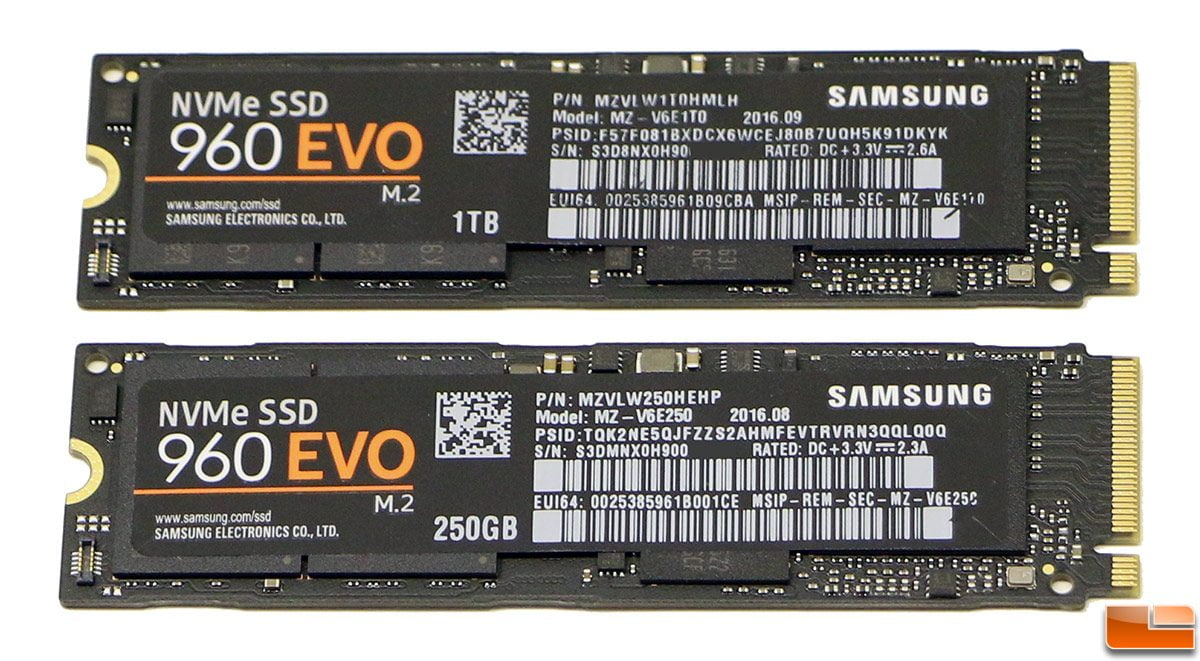 Hiệu suất tối đa của Ổ Cứng SSD Samsung 960 EVO M.2 PCIe NVMe 250gb MZ-V6E250BW