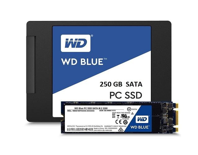 Ổ Cứng SSD WD Blue 250GB 2.5 inch SATA iii Giá Rẻ