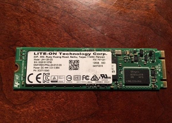 SSD Liteon Zeta 128GB M2 2260