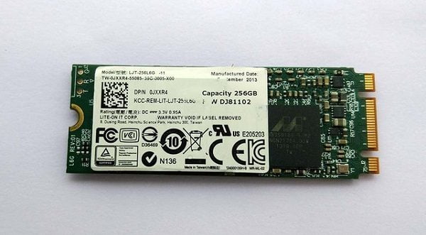 Ổ cứng SSD Liteon NGFF 256gb M2 SATA 2260