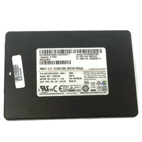 SSD Samsung PM871 512GB 2.5