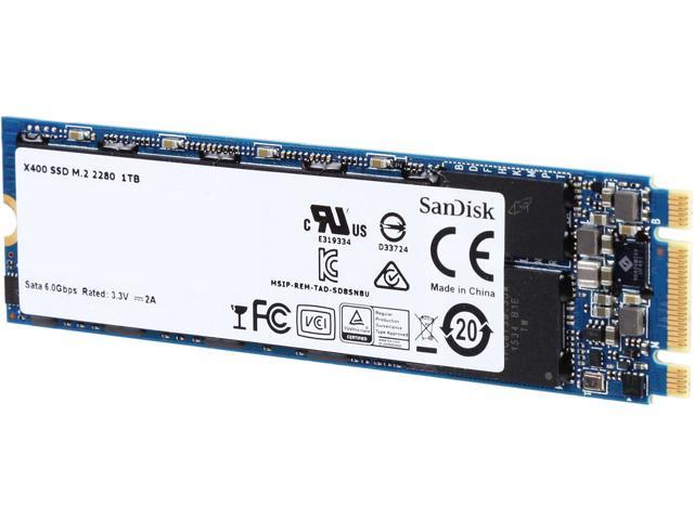 Ổ cứng SSD Sandisk X400 1TB M2 SATA 2280