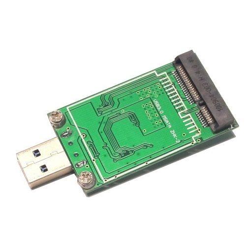 Adapter Chuyển Đổi SSD mSATA To USB 3.0 Liền Khối