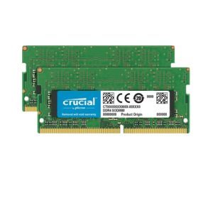 RAM Laptop DDR4 Crucial 32GB Kit 16GBx2 Bus 2400
