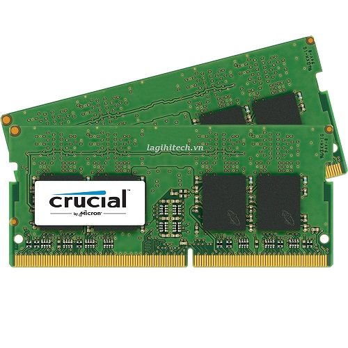 RAM Laptop DDR4 Crucial 16GB Kit 8GBx2 Bus 2133