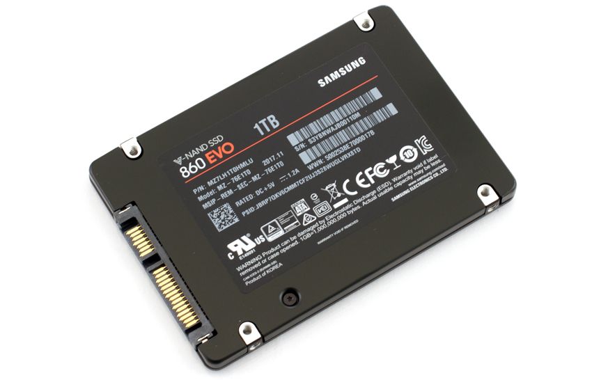 SSD Samsung 860 EVO 1TB 2.5 Inch MZ-76E1T0BW | Lagihitech.vn