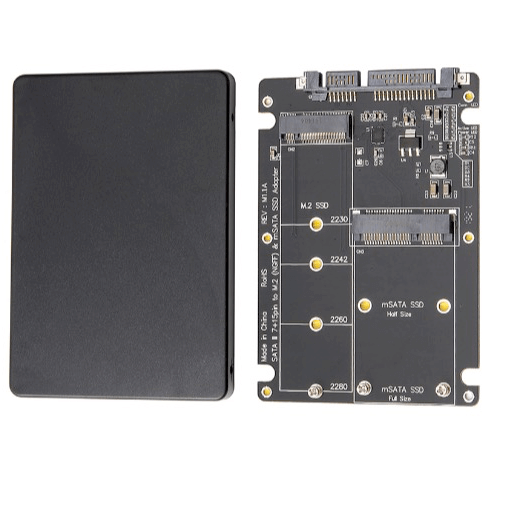 Adapter Chuyển Đổi SSD mSATA + M2 SATA to SATA iii 2.5 inch (Màu ngẫu nhiên)