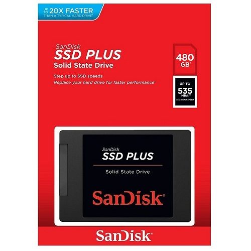 Ổ Cứng SSD Sandisk Plus 480GB 2.5 inch