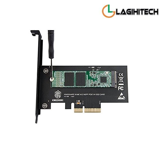 Adapter Chuyển Đổi SSD M2 NVMe To PCIe