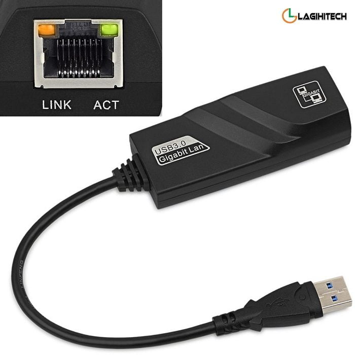 Cáp Chuyển Đổi USB 3.0 To LAN RJ45 Cao Cấp