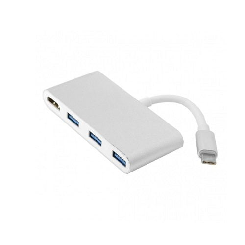 Cáp USB Type C 4 in 1 To HDMI, 3 x USB 3.0