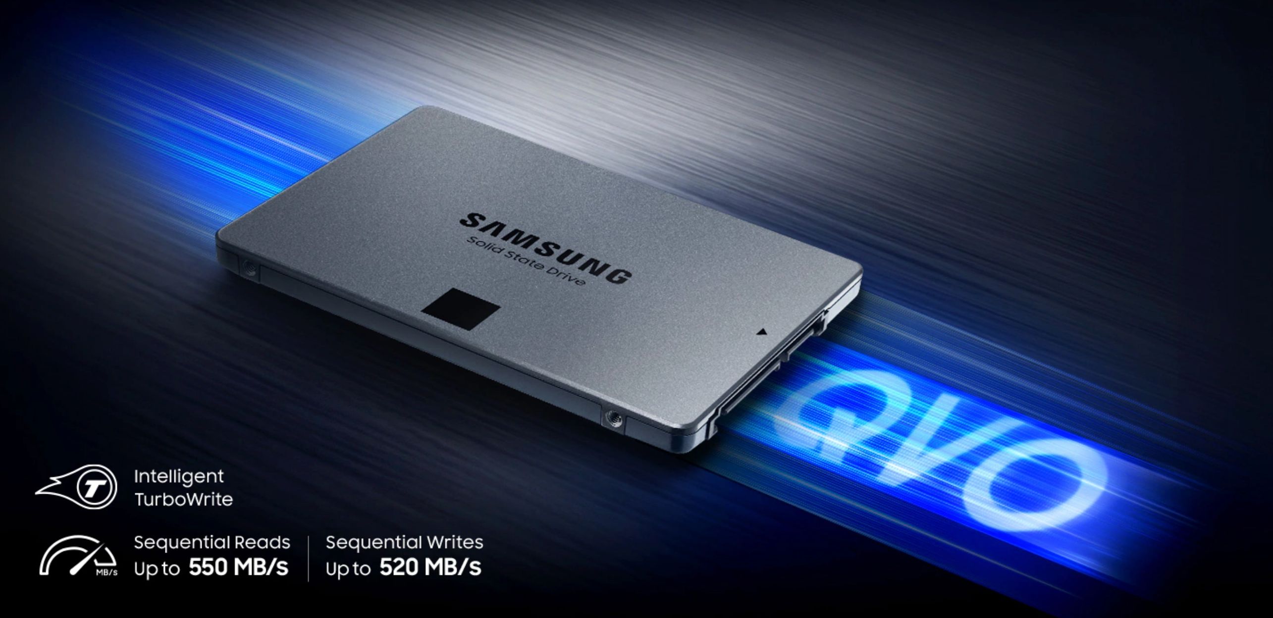 Ổ Cứng SSD Samsung 860 QVO 1TB MZ-76Q1T0BW | Lagihitech.vn