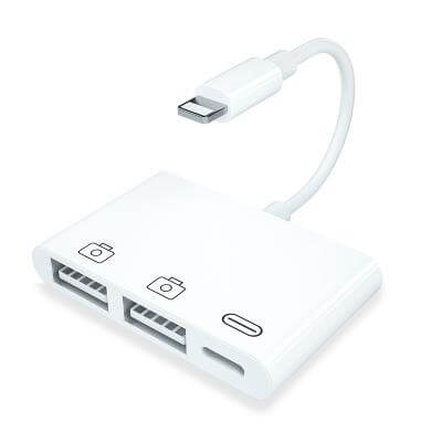 Adapter Lightning To USB  3 cổng Giá Rẻ 