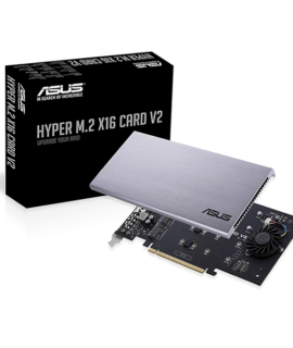 Adapter Asus Hyper M.2 x 16 PCIe 3.0 x 4 V2 (Hỗ trợ 4 SSD NVMe) 1