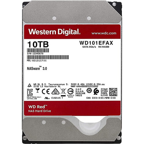 Ổ Cứng HDD WD Red 10TB WD101EFAX 7