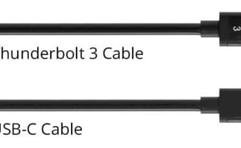 Thunderbolt 3 và USB C 1