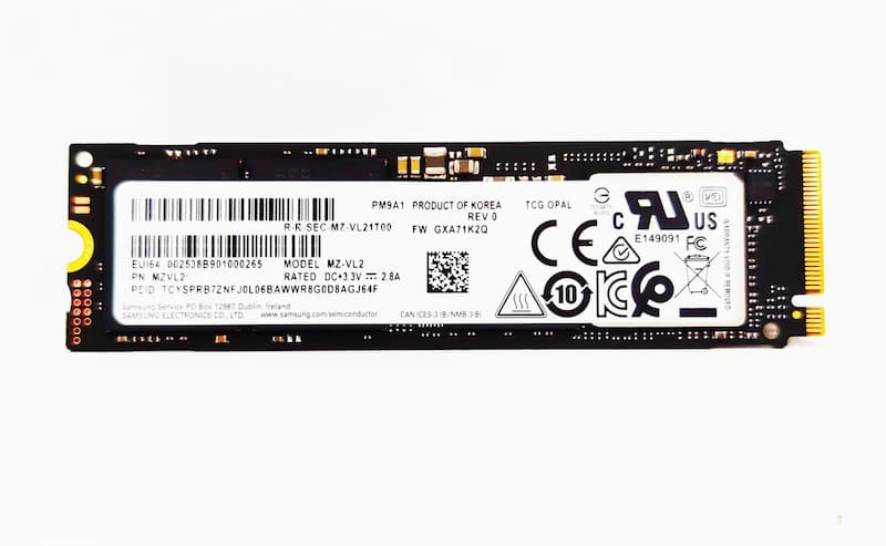 SSD M2 PCIe 2280 Samsung PM9A1 (MZVL21T0HCLR) - 1TB (980Pro OEM)
