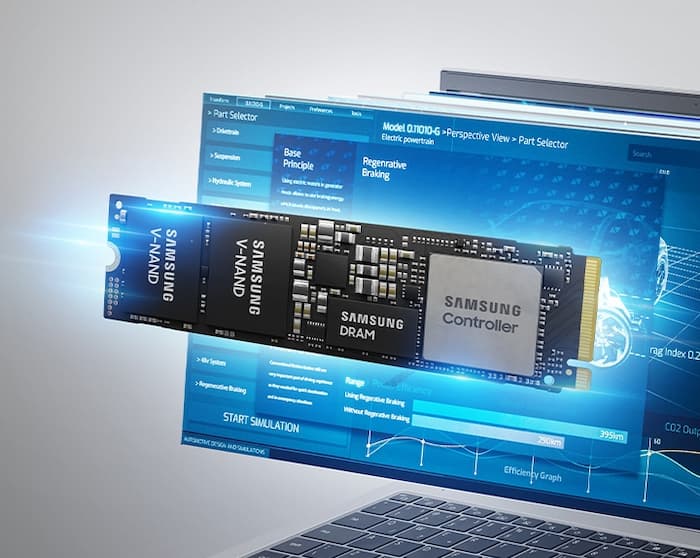 SSD M2 PCIe 2280 Samsung PM9A1 (MZVL22T0HBLB) - 2TB (980Pro OEM)