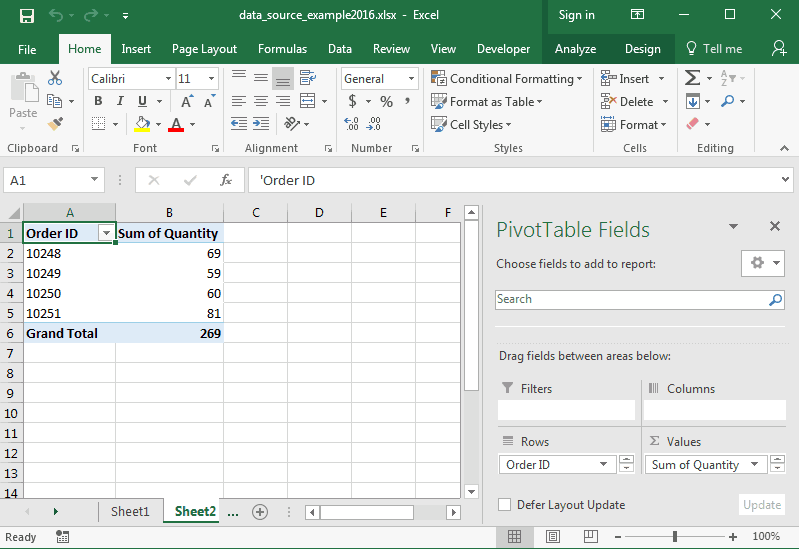 Pivot Table là gì, lợi ích khi sử dụng Pivot Table trong Excel hình 1