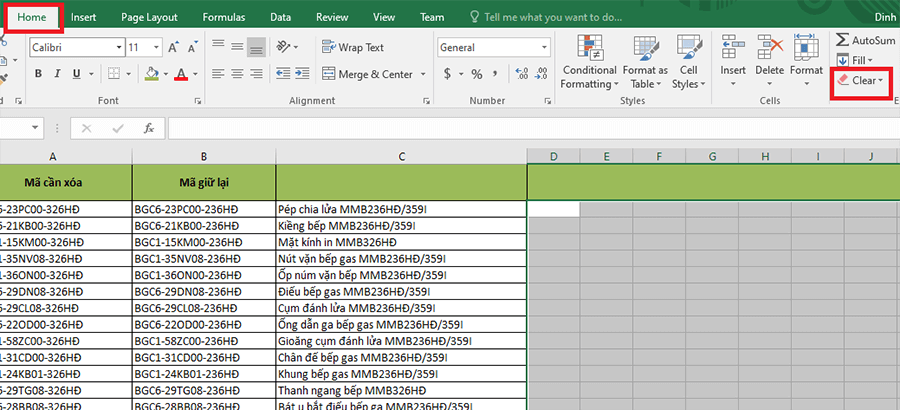 Hướng dẫn cách giảm dung lượng file Excel hình 15