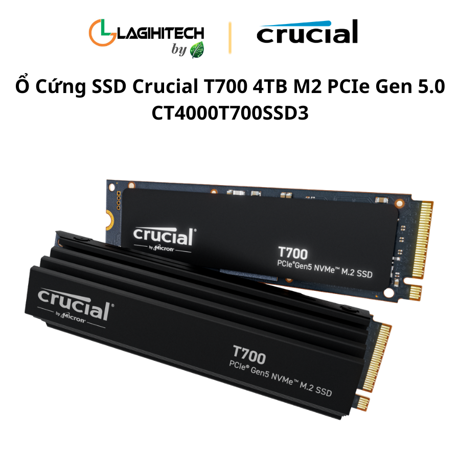 o cung ssd crucial t700 4tb m2 PCIe Gen 5.0 CT4000T700SSD3 h2