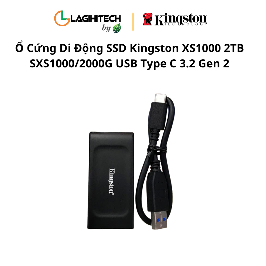 o cung di dong ssd kingston xs1000 2tb SXS1000:2000G USB Type C 3.2 Gen 2 h4