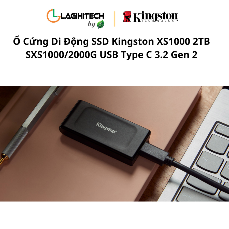 o cung di dong ssd kingston xs1000 2tb SXS1000:2000G USB Type C 3.2 Gen 2 h6