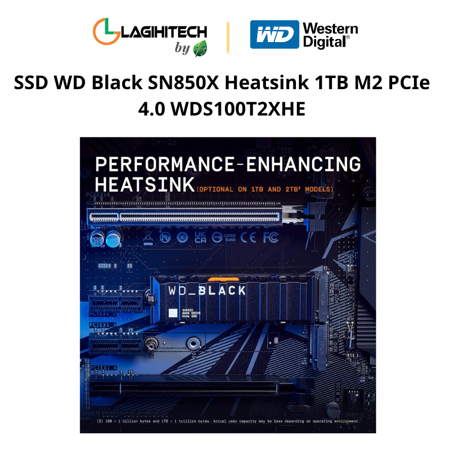 ssd wd black sn850z heatsink 1tb m2 PCIe 4.0 WDS100T2XHE h3