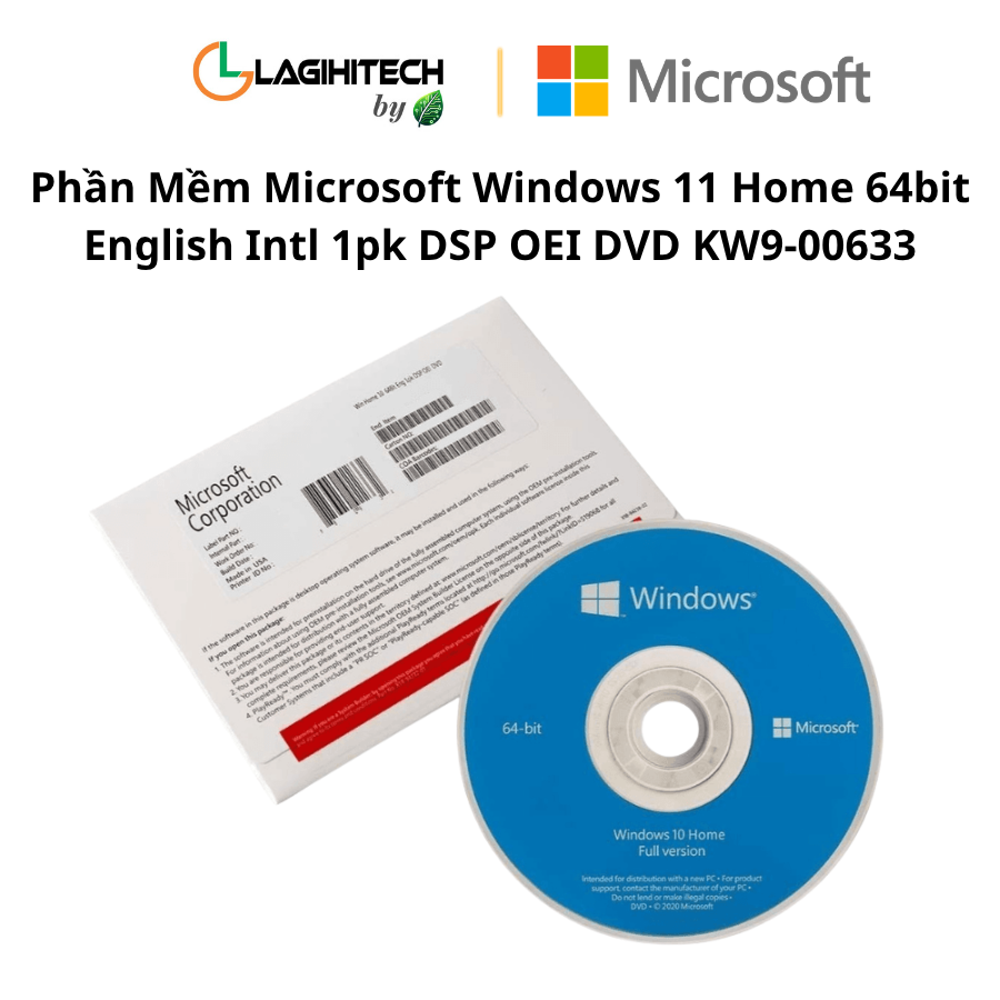 phan mem microsoft windows 11 home 64bit english intl 1pk DSP OEI DVD KW9-00633 h1