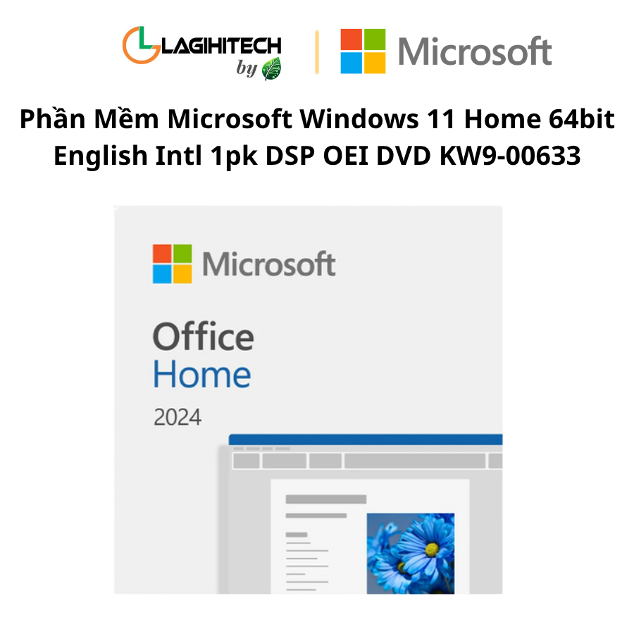 phan mem microsoft windows 11 home 64bit english intl 1pk DSP OEI DVD KW9-00633 h2