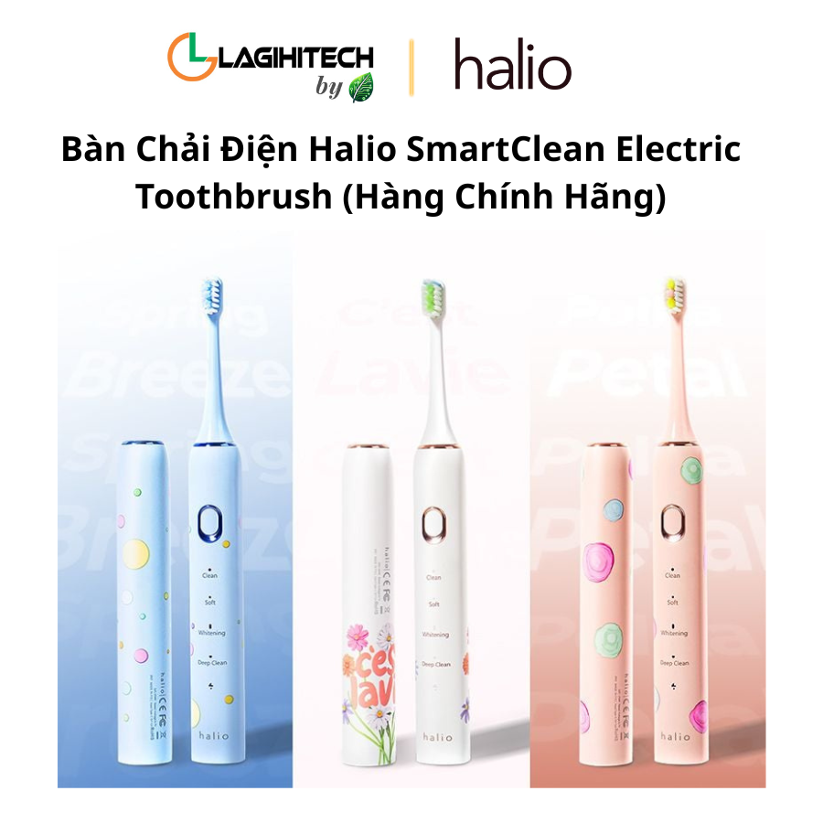 ban chai dien halio smartclean electric toothbrush h1