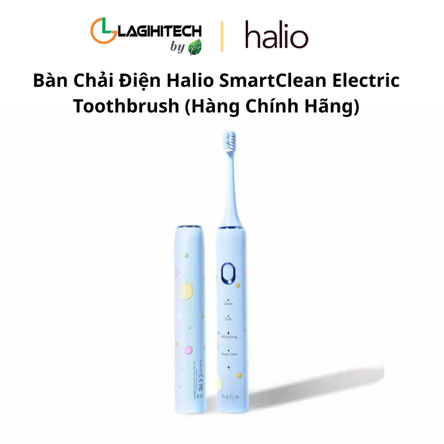 ban chai dien halio smartclean electric toothbrush h4