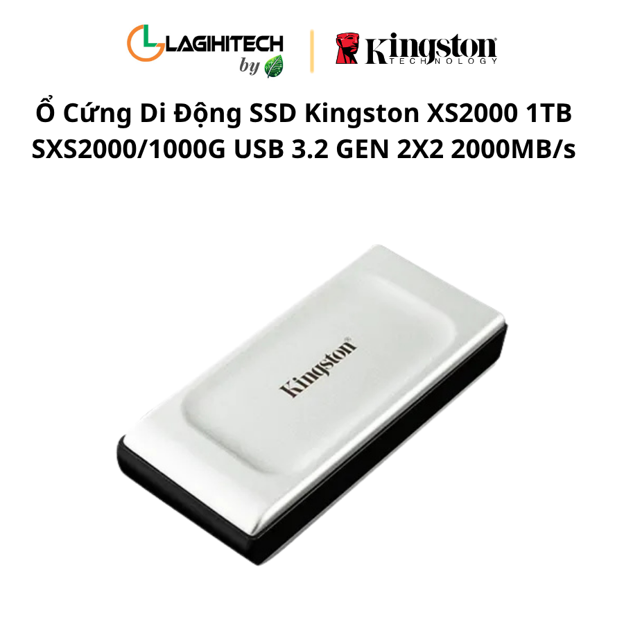 o cung di dong ssd kingston XS2000 1TB SXS2000:1000G USB 3.2 GEN 2X2 2000MB:s h2