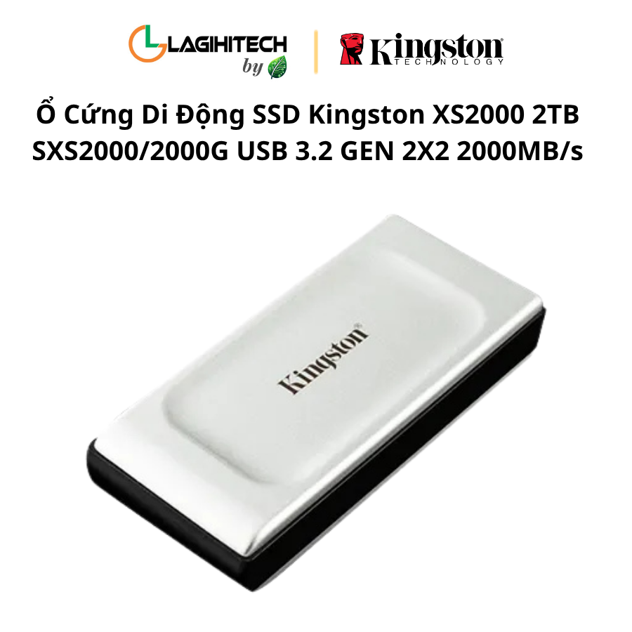 o cung di dong ssd kingston xs2000 2tb SXS2000:2000G USB 3.2 GEN 2X2 2000MB:s h2