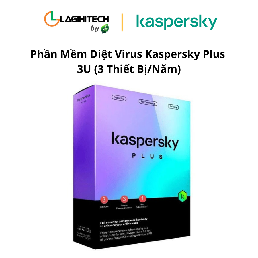 phan mem diet virus kaspersky plus - 3u (3 thiet bi:nam) h1