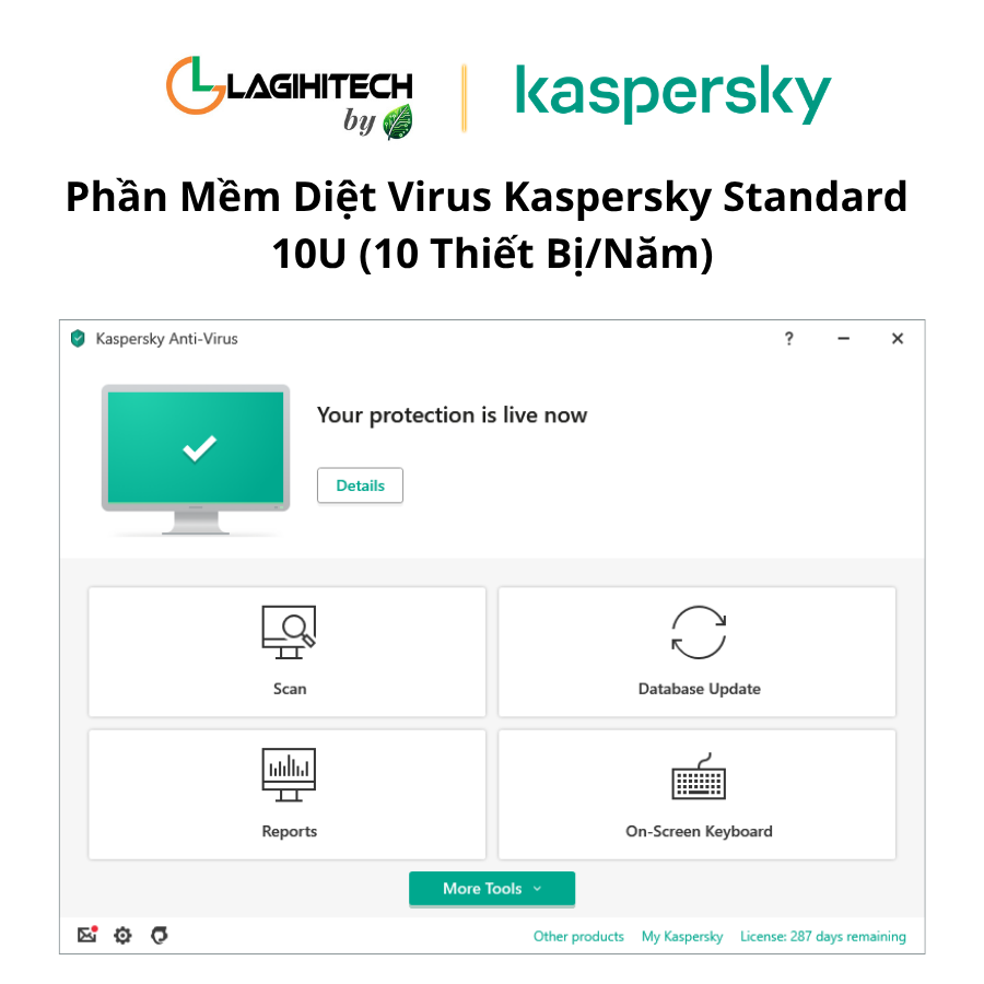 phan mem diet virus kaspersky standard-10u h2