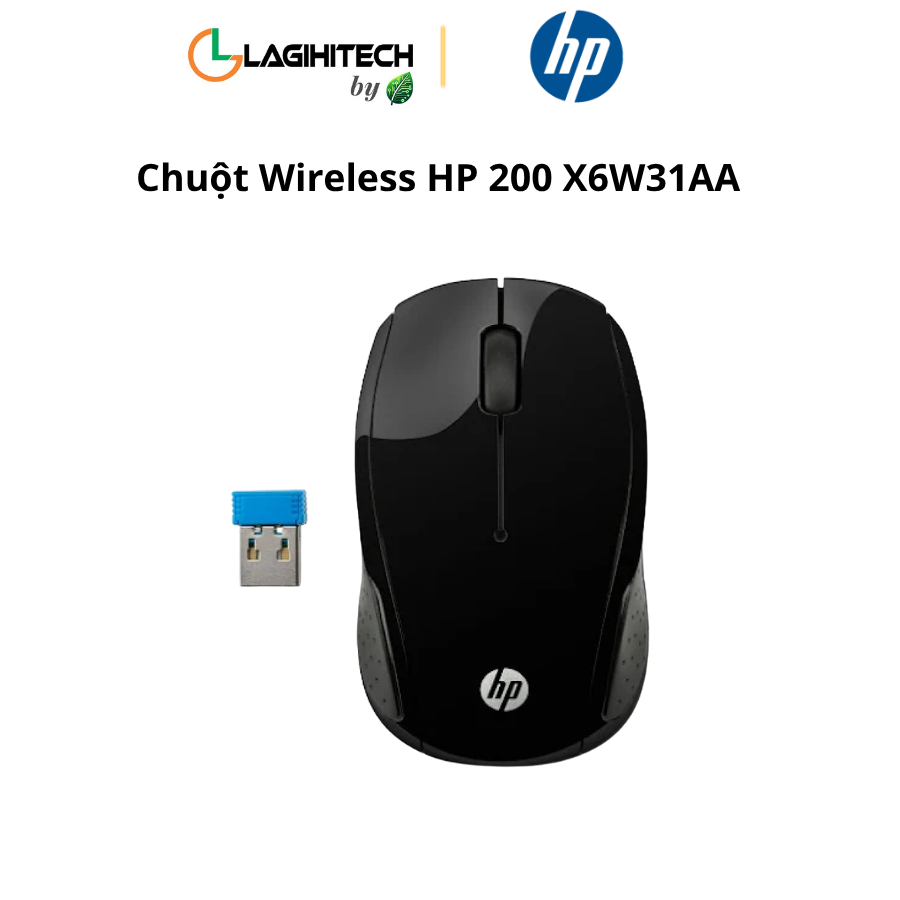 chuot wireless HP 200 X6W31AA h1