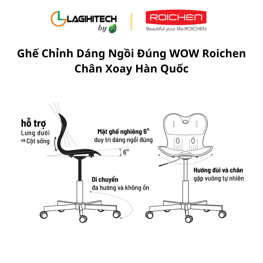 ghe chinh dang ngoi dung wow roichen chan xoay han quoc h5