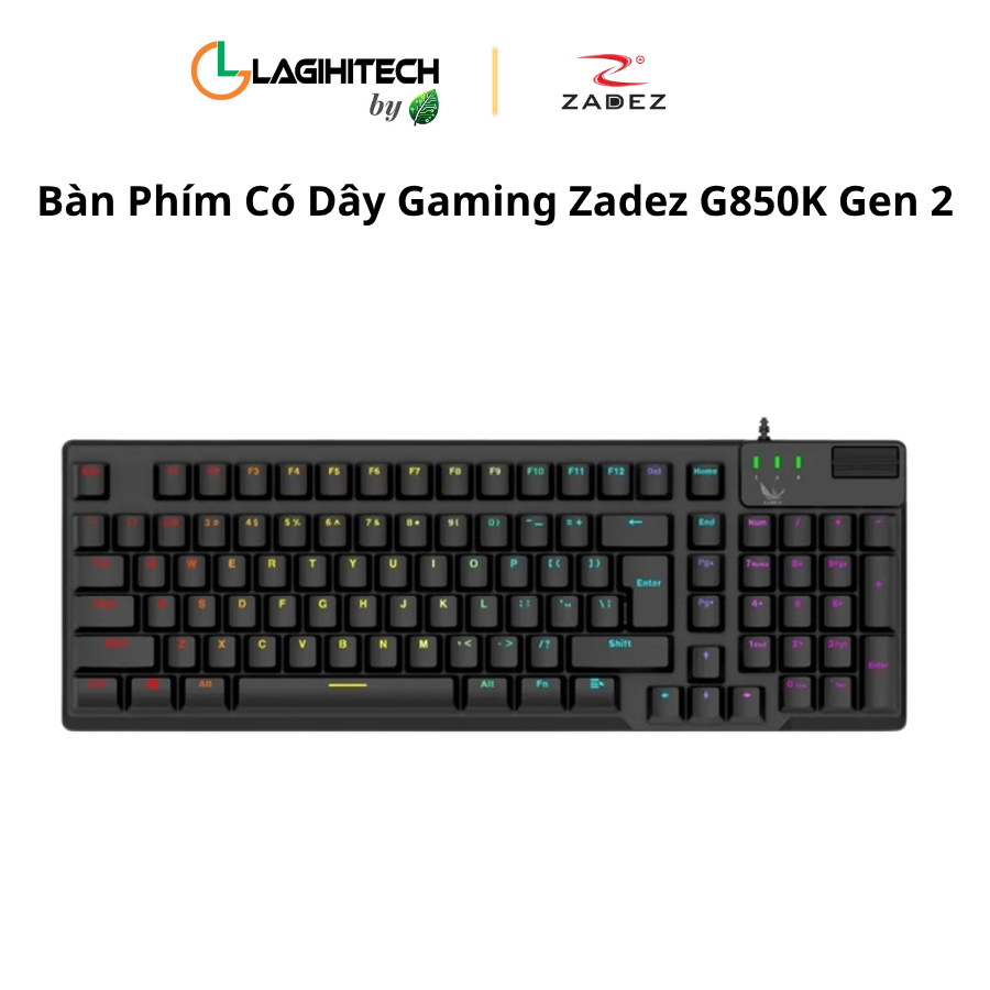 ban phim co day gaming zadez g850k gen 2 h2