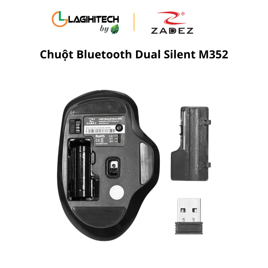 chuot bluetooth dual silent m352 h4