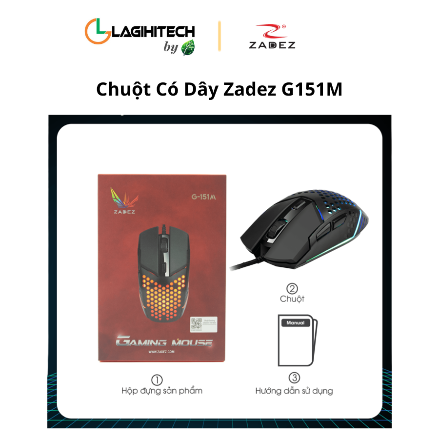 chuot co day zadez g151m h2