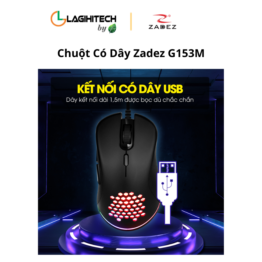 chuot co day zadez g153m h4
