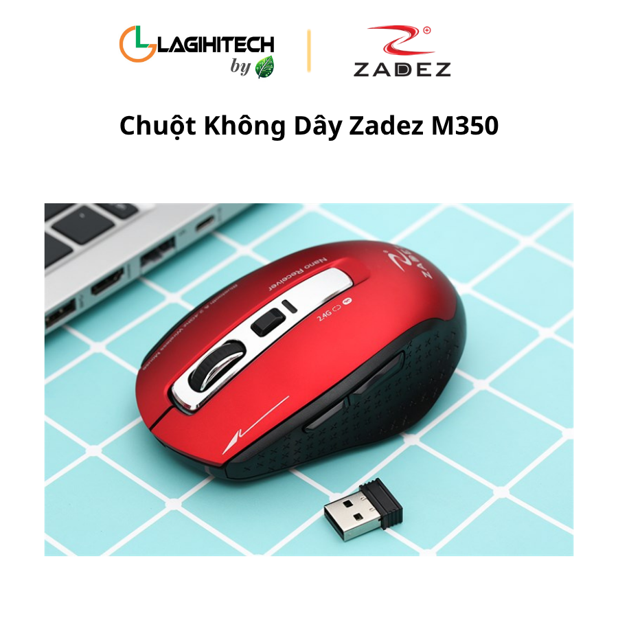 chuot khong day zadez m350 h7