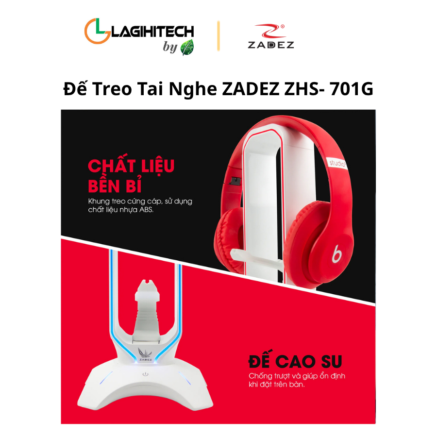 de treo tai nghe zadez zhs-701g h6