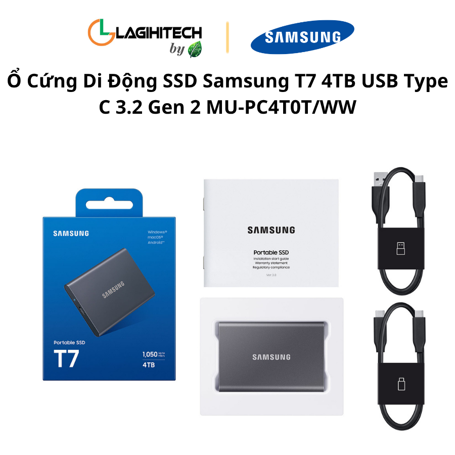 o cung di dong ssd samsung t7 4tb usb tye c 3.2 gen 2 MU-PC4T0T:WW h5