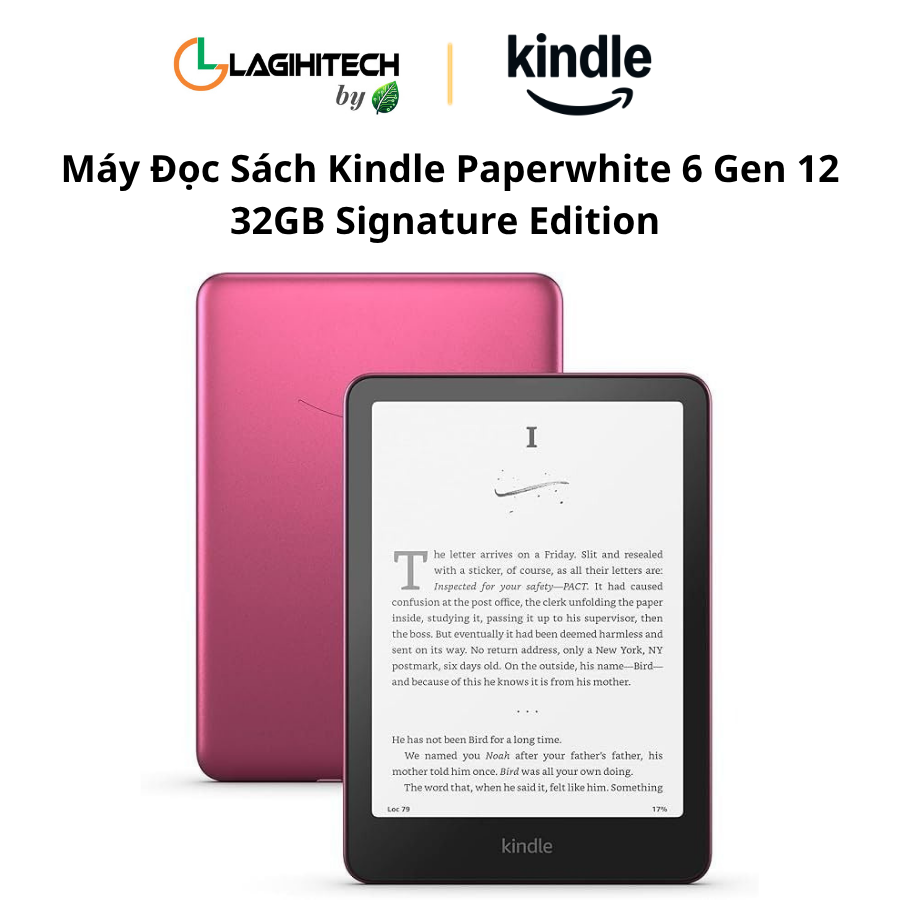 may doc sach kindle paperwhite 6 gen 12 32gb signature edition h2