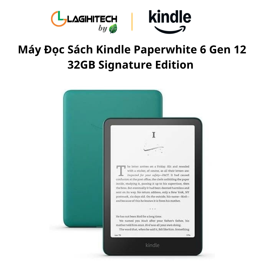 may doc sach kindle paperwhite 6 gen 12 32gb signature edition h3