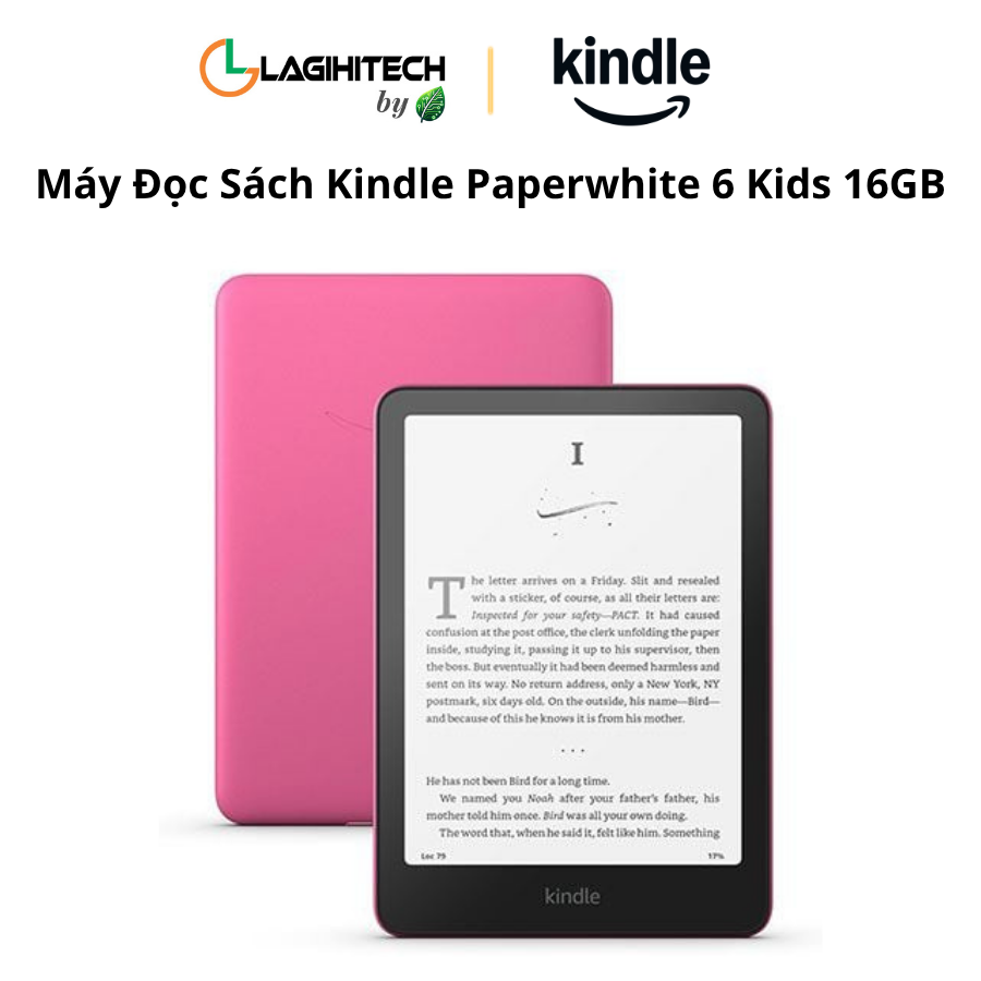 may doc sach kindle paperwhite 6 kids 16gb h4